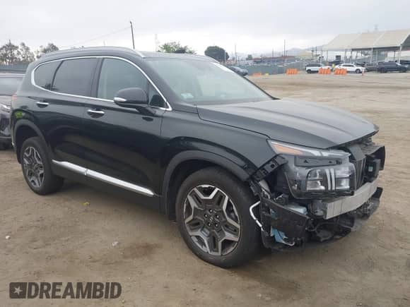 2023 Hyundai Santa Fe SEL Premium with VIN 5NMS3DA17PH020240, listed as a IAAI auction lot 43007288 with 23,889 mi miles and . Bid and sale history available at DreamBid. Image 1.