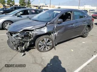 2019 Nissan Sentra SV with VIN 3N1AB7AP6KY372246, listed as a Copart auction lot 84962925 with 189,796 mi miles and Salvage title. Bid and sale history available at DreamBid. Image 1.