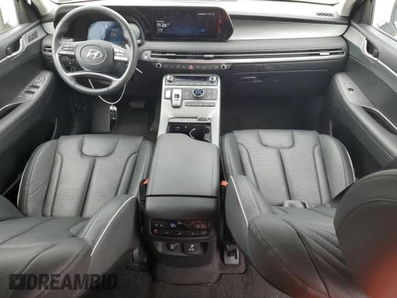 2023 Hyundai Palisade SEL with VIN KM8R4DGE6PU577912, listed as a Copart auction lot 67971245 with 42,094 mi miles and Salvage title. Bid and sale history available at DreamBid. Image 8.