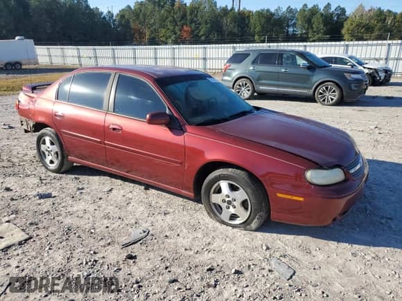 2003 Chevrolet Malibu LS z VIN 1G1NE52J83M615167, wystawiony jako Copart lot #77871764 z przebiegiem 281 295 mil mil oraz Nie do naprawy • Non repairable. Historia ofert i sprzedaży dostępna na DreamBid. Obrazek 4.