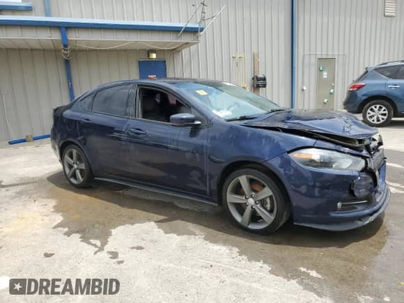 2015 Dodge Dart GT with VIN 1C3CDFEB4FD378276, listed as a Copart auction lot 59884285 with 87,138 mi miles and Salvage title. Bid and sale history available at DreamBid. Image 4.