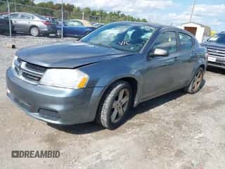 2013 Dodge Avenger SE with VIN 1C3CDZABXDN712793, listed as a IAAI auction lot 43309307 with 125,001 mi miles and . Bid and sale history available at DreamBid. Image 2.