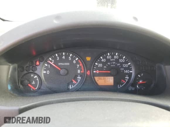 2007 Nissan Frontier SE with VIN 1N6AD06UX7C419949, listed as a Copart auction lot 81407545 with 196,383 mi miles and Salvage title. Bid and sale history available at DreamBid. Image 9.