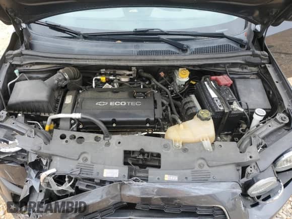 2013 Chevrolet Sonic LS with VIN 1G1JA6SH2D4222263, listed as a Copart auction lot 50532405 with 104,888 mi miles and Salvage title. Bid and sale history available at DreamBid. Image 12.