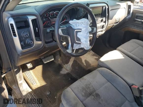 2015 GMC Sierra 1500 SLE with VIN 1GTN2UEC5FZ340906, listed as a Copart auction lot 74767384 with 160,280 mi miles and Salvage title. Bid and sale history available at DreamBid. Image 8.