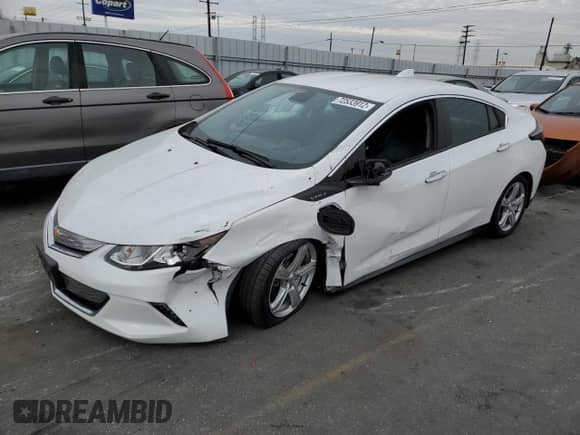2018 Chevrolet Volt LT with VIN 1G1RC6S58JU137717, listed as a Copart auction lot 72533912 with 87,126 mi miles and . Bid and sale history available at DreamBid. Image 1.