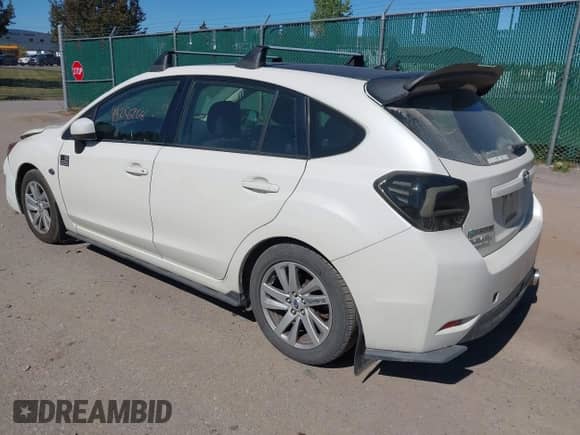 2015 Subaru Impreza Premium with VIN JF1GPAC68F8242700, listed as a IAAI auction lot 43256268 with 168,636 mi miles and . Bid and sale history available at DreamBid. Image 3.