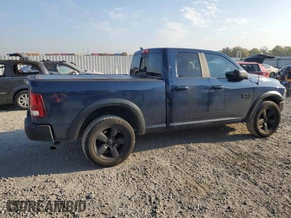 2019 Ram 1500 Warlock z VIN 1C6RR7GG3KS708878, wystawiony jako Copart lot #81148475 z przebiegiem 73 159 mil mil oraz Szkoda całkowita • Salvage title. Historia ofert i sprzedaży dostępna na DreamBid. Obrazek 3.