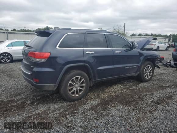 2016 Jeep Grand Cherokee Limited with VIN 1C4RJFBG9GC496913, listed as a Copart auction lot 69565975 with 107,204 mi miles and Salvage title. Bid and sale history available at DreamBid. Image 3.