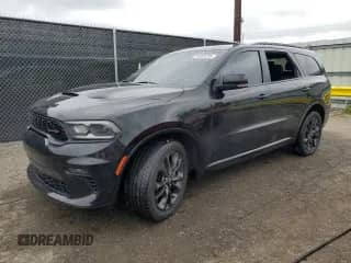 2023 Dodge Durango R/T Plus with VIN 1C4SDJCT6PC550997, listed as a Copart auction lot 58369295 with 84,230 mi miles and Clean title. Bid and sale history available at DreamBid. Image 1.