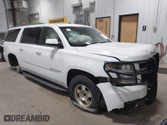 2018 Chevrolet Suburban Commercial with VIN 1GNSKKEC8JR336405, listed as a IAAI auction lot 42201504 with 75,093 mi miles and . Bid and sale history available at DreamBid. Image 1.