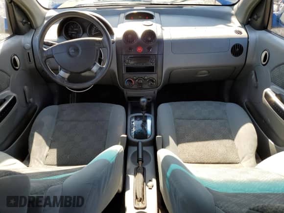 2005 Chevrolet Aveo LS with VIN KL1TD52685B288563, listed as a Copart auction lot 48176515 with 154,510 mi miles and Non repairable. Bid and sale history available at DreamBid. Image 8.