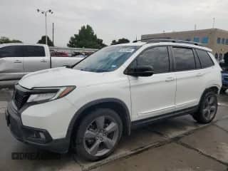 2020 Honda Passport Touring with VIN 5FNYF7H93LB002621, listed as a Copart auction lot 64242965 with 46,711 mi miles and Salvage title. Bid and sale history available at DreamBid. Image 1.
