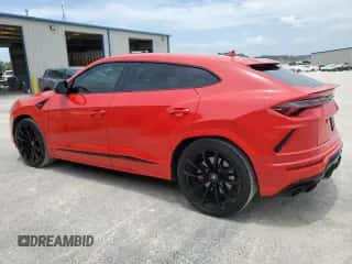 2022 Lamborghini Urus with VIN ZPBUA1ZL0NLA21835, listed as a Copart auction lot 62020714 with 8,344 mi miles and Clean title. Bid and sale history available at DreamBid. Image 2.