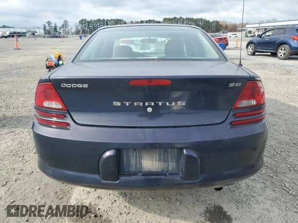 2003 Dodge Stratus SE with VIN 1B3EL36X33N573549, listed as a Copart auction lot 80372444 with 341,366 mi miles and Salvage title. Bid and sale history available at DreamBid. Image 6.
