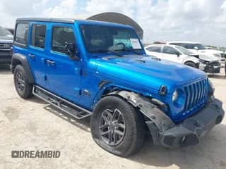 2024 Jeep Wrangler Sport S с VIN 1C4PJXDG4RW226385, выставлен на аукционе IAAI как лот 43088443 с пробегом 36 172 миль миль и . История ставок и продаж доступна на DreamBid. Изображение 1.