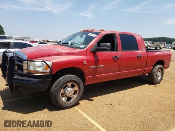 2006 Dodge RAM with VIN 3D7LL39C46G166096, listed as a Copart auction lot 54896214 with 281,882 mi miles and Clean title. Bid and sale history available at DreamBid. Image 1.