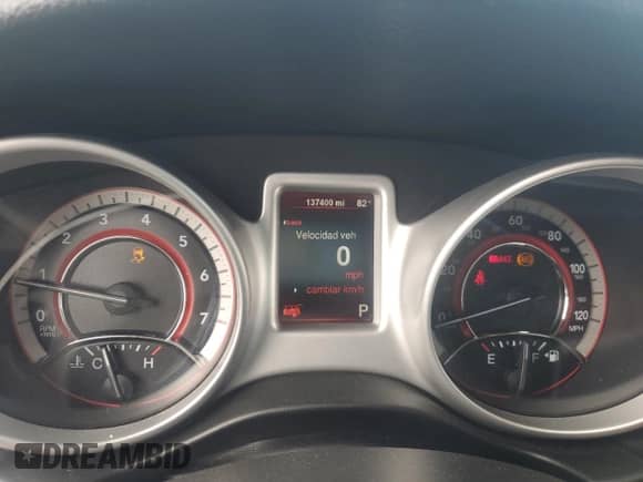 2016 Dodge Journey SXT with VIN 3C4PDCBB1GT120387, listed as a Copart auction lot 85119115 with 137,400 mi miles and Salvage title. Bid and sale history available at DreamBid. Image 9.