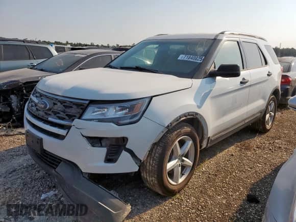 2019 Ford Explorer z VIN 1FM5K7B87KGA07450, wystawiony jako Copart lot #71840825 z przebiegiem 242 804 mil mil oraz Szkoda całkowita • Salvage title. Historia ofert i sprzedaży dostępna na DreamBid. Obrazek 1.