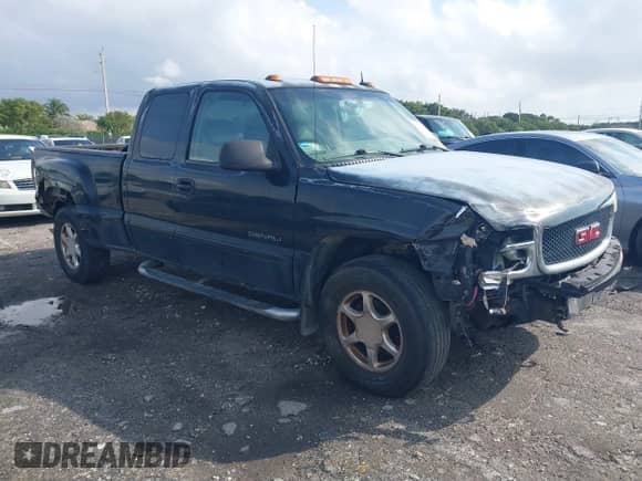 2002 GMC Sierra 1500 Denali z VIN 2GTFK69U421373269, wystawiony jako IAAI lot #41393988 z przebiegiem 180 672 mil mil oraz . Historia ofert i sprzedaży dostępna na DreamBid. Obrazek 1.