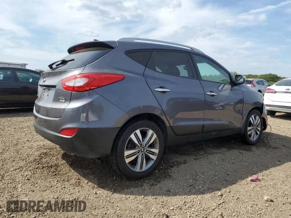 2015 Hyundai Tucson SE z VIN KM8JUCAG5FU026922, wystawiony jako Copart lot #80523575 z przebiegiem 96 176 mil mil oraz Szkoda całkowita • Salvage title. Historia ofert i sprzedaży dostępna na DreamBid. Obrazek 3.
