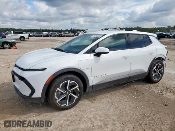 2025 Chevrolet Equinox EV LT1 w/PCY с VIN 3GN7DMRP9SS225563, выставлен на аукционе Copart как лот 81294605 с пробегом 987 миль миль и Списание • Salvage title. История ставок и продаж доступна на DreamBid. Изображение 1.