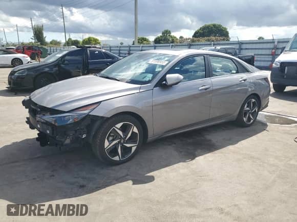 2022 Hyundai Elantra Limited с VIN KMHLN4AJ1NU024090, выставлен на аукционе Copart как лот 81598955 с пробегом 68 082 миль миль и Списание • Salvage title. История ставок и продаж доступна на DreamBid. Изображение 1.