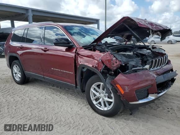 2023 Jeep Grand Cherokee Altitude z VIN 1C4RJJAG8P8794523, wystawiony jako Copart lot #45197575 z przebiegiem 23 749 mil mil oraz Szkoda całkowita • Salvage title. Historia ofert i sprzedaży dostępna na DreamBid. Obrazek 4.