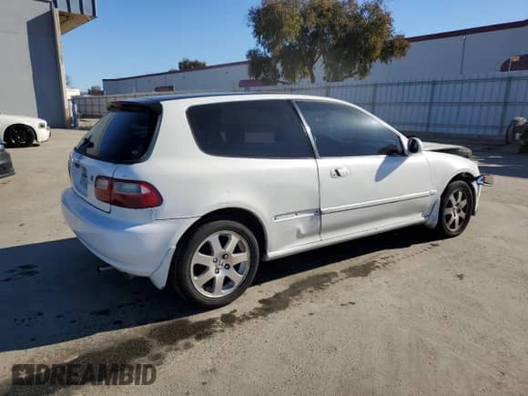 1992 Honda Civic z VIN 2HGEH2451NH530305, wystawiony jako Copart lot #41445345 z przebiegiem 219 951 mil mil oraz Szkoda całkowita • Salvage title. Historia ofert i sprzedaży dostępna na DreamBid. Obrazek 3.