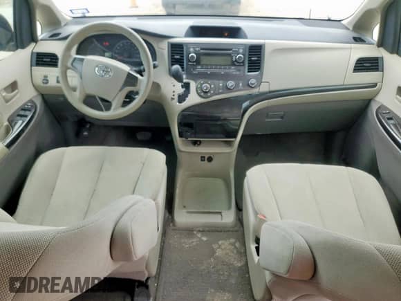 2014 Toyota Sienna L with VIN 5TDZK3DC4ES496156, listed as a Copart auction lot 64507075 with 64,788 mi miles and Salvage title. Bid and sale history available at DreamBid. Image 8.
