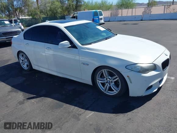 2011 BMW 5 Series 550i with VIN WBAFR9C54BC757655, listed as a IAAI auction lot 42855289 with 150,848 mi miles and . Bid and sale history available at DreamBid. Image 1.