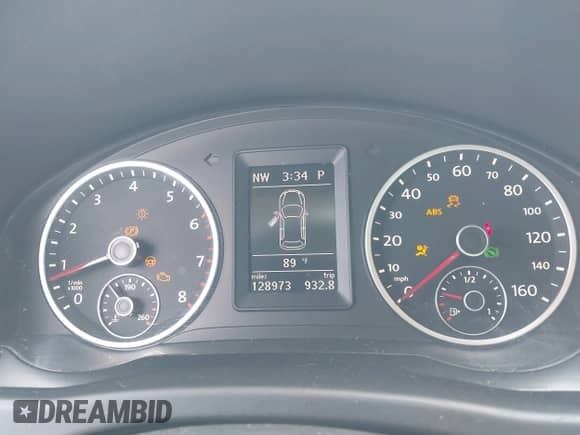 2011 Volkswagen Tiguan S with VIN WVGAV7AX9BW514225, listed as a IAAI auction lot 42461785 with 128,973 mi miles and . Bid and sale history available at DreamBid. Image 7.