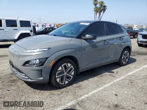 2022 Hyundai Kona SEL с VIN KM8K23AG4NU157705, выставлен на аукционе Copart как лот 58590415 с пробегом 43 437 миль миль и Списание • Salvage title. История ставок и продаж доступна на DreamBid. Изображение 1.