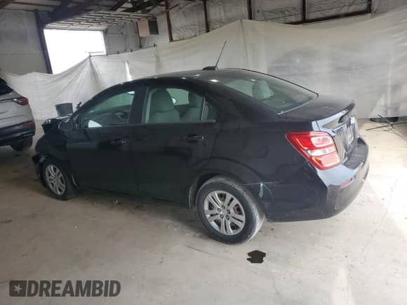 2017 Chevrolet Sonic LS with VIN 1G1JB5SH1H4178401, listed as a Copart auction lot 80600175 with 69,029 mi miles and Salvage title. Bid and sale history available at DreamBid. Image 2.