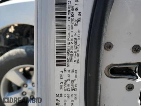 2013 Ram 1500 Express z VIN 1C6RR6FT0DS518256, wystawiony jako Copart lot #67806465 z przebiegiem 160 945 mil mil oraz Szkoda całkowita • Salvage title. Historia ofert i sprzedaży dostępna na DreamBid. Obrazek 13.