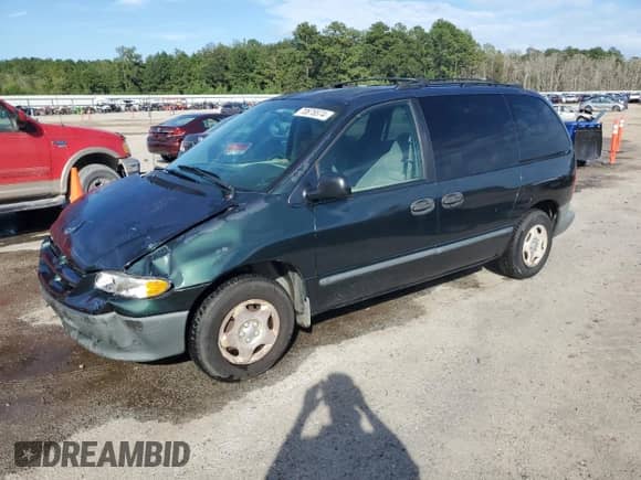 1998 Dodge Caravan with VIN 2B4FP25B1WR827822, listed as a Copart auction lot 70676574 with 192,726 mi miles and Salvage title. Bid and sale history available at DreamBid. Image 1.