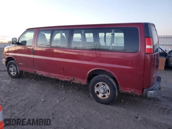 2006 Chevrolet Express Passenger с VIN 1GAHG39U761209771, выставлен на аукционе Copart как лот 47220915 с пробегом 155 012 миль миль и Чистый • Clean title. История ставок и продаж доступна на DreamBid. Изображение 2.