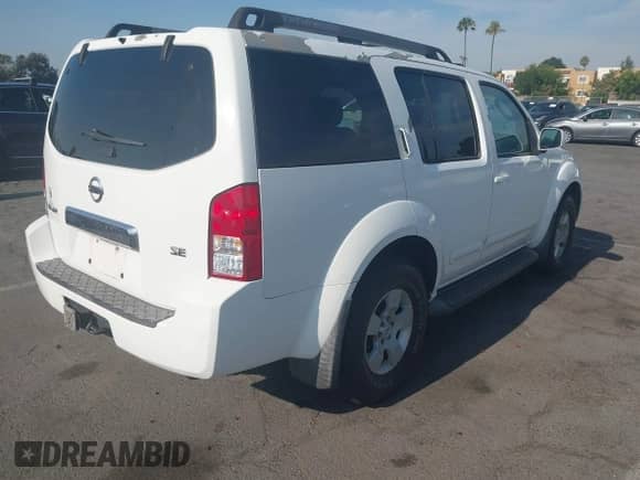 2005 Nissan Pathfinder LE with VIN 5N1AR18U65C740421, listed as a IAAI auction lot 42926167 with 274,838 mi miles and . Bid and sale history available at DreamBid. Image 4.