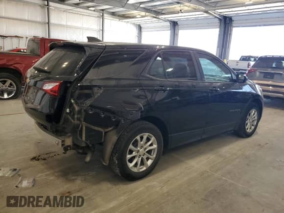 2020 Chevrolet Equinox LS с VIN 2GNAXHEV7L6101333, выставлен на аукционе Copart как лот 81674845 с пробегом 114 381 миль миль и Списание • Salvage title. История ставок и продаж доступна на DreamBid. Изображение 3.