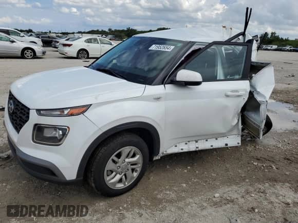 2021 Hyundai Venue SE с VIN KMHRB8A32MU066214, выставлен на аукционе Copart как лот 71952654 с пробегом 75 826 миль миль и На запчасти • Non repairable. История ставок и продаж доступна на DreamBid. Изображение 1.