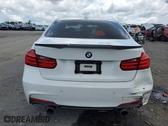 2015 BMW 3 Series 335i xDrive with VIN WBA3B9C51FP982847, listed as a Copart auction lot 63790055 with 141,778 mi miles and Salvage title. Bid and sale history available at DreamBid. Image 6.