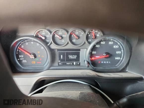 2020 Chevrolet Silverado 1500 Custom с VIN 1GCPWBEK3LZ313689, выставлен на аукционе Copart как лот 68672725 с пробегом 74 017 миль миль и Списание • Salvage title. История ставок и продаж доступна на DreamBid. Изображение 9.