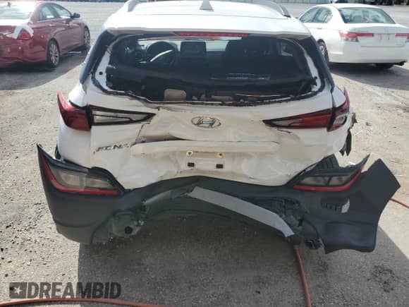 2023 Hyundai Kona SEL с VIN KM8K62AB4PU977403, выставлен на аукционе Copart как лот 81315845 с пробегом 10 142 миль миль и На запчасти • Non repairable. История ставок и продаж доступна на DreamBid. Изображение 6.