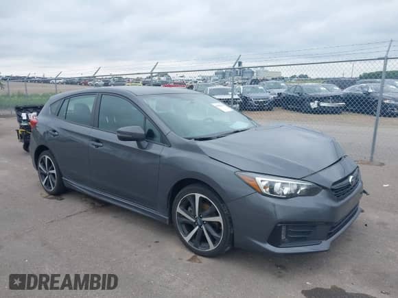 2020 Subaru Impreza Special Sports with VIN 4S3GTAL67L3731359, listed as a IAAI auction lot 42502374 with 41,261 mi miles and . Bid and sale history available at DreamBid. Image 1.