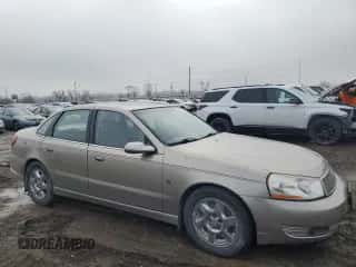 2003 Saturn LS with VIN 1G8JW54R33Y525353, listed as a Copart auction lot 86838924 with 142,254 mi miles and Salvage title. Bid and sale history available at DreamBid. Image 4.