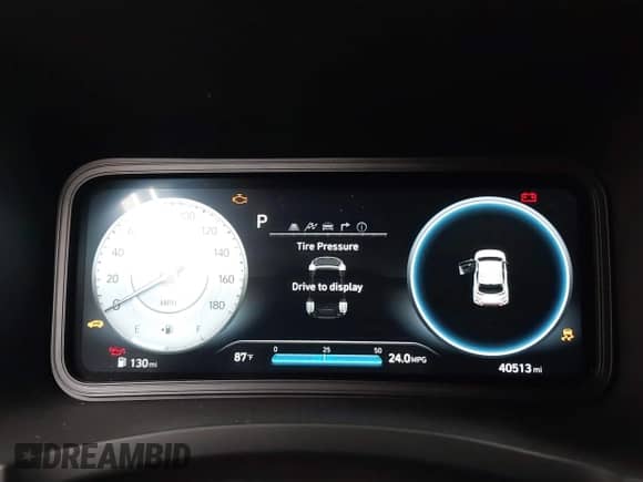 2023 Hyundai Kona with VIN KM8KH3AC9PU009337, listed as a IAAI auction lot 42827068 with 40,513 mi miles and . Bid and sale history available at DreamBid. Image 7.