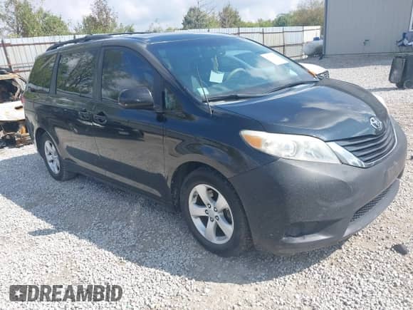 2011 Toyota Sienna LE with VIN 5TDKK3DC2BS039875, listed as a IAAI auction lot 43309902 with 302,195 mi miles and . Bid and sale history available at DreamBid. Image 1.