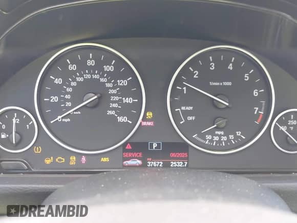 2016 BMW 3 Series 320i with VIN WBA8E1G57GNT35326, listed as a IAAI auction lot 43166827 with 37,672 mi miles and . Bid and sale history available at DreamBid. Image 7.