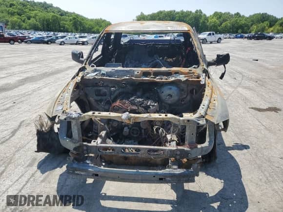2018 Ram 1500 Express with VIN 3C6RR7KG3JG198447, listed as a Copart auction lot 58892245 with Not provided miles and Salvage title. Bid and sale history available at DreamBid. Image 5.