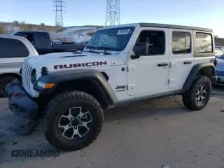 2022 Jeep Wrangler Unlimited Rubicon с VIN 1C4HJXFG5NW116733, выставлен на аукционе Copart как лот 79630704 с пробегом 50 949 миль миль и На запчасти • Non repairable. История ставок и продаж доступна на DreamBid. Изображение 1.
